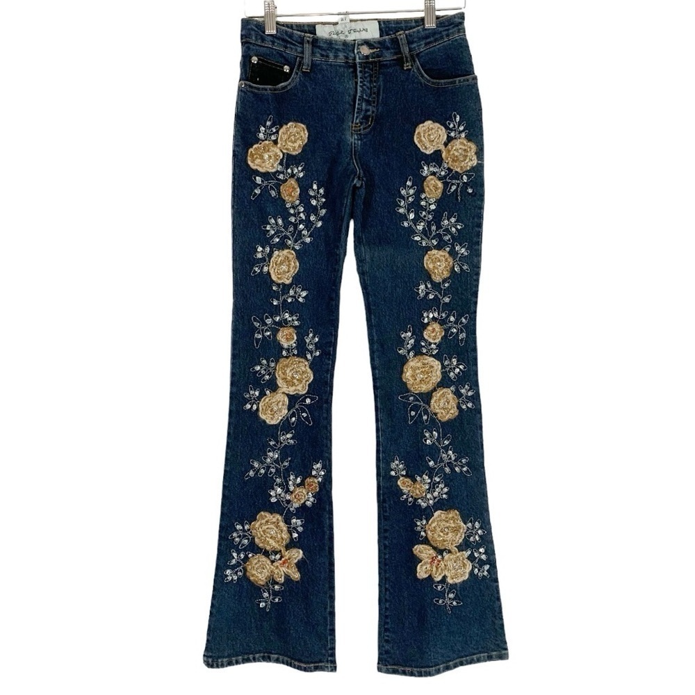 Vintage Fler Y2k Low Rise Flare Leg Jeans Size 27
